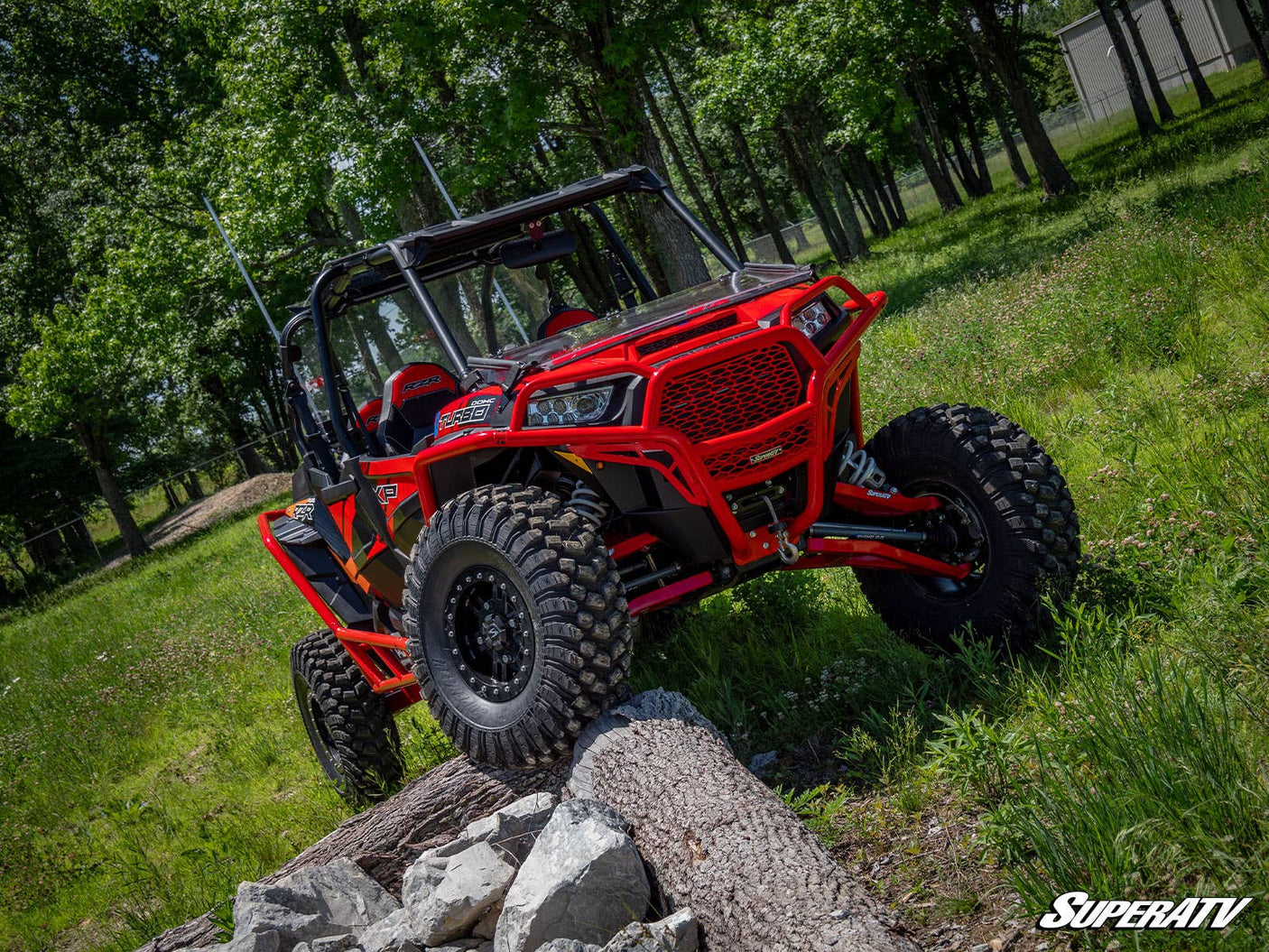 Photo of SuperATV Polaris RZR XP Turbo High Clearance Boxed A-Arms by SuperATV - Premium A-Arms & Control Arms for UTVs / Side by Sides