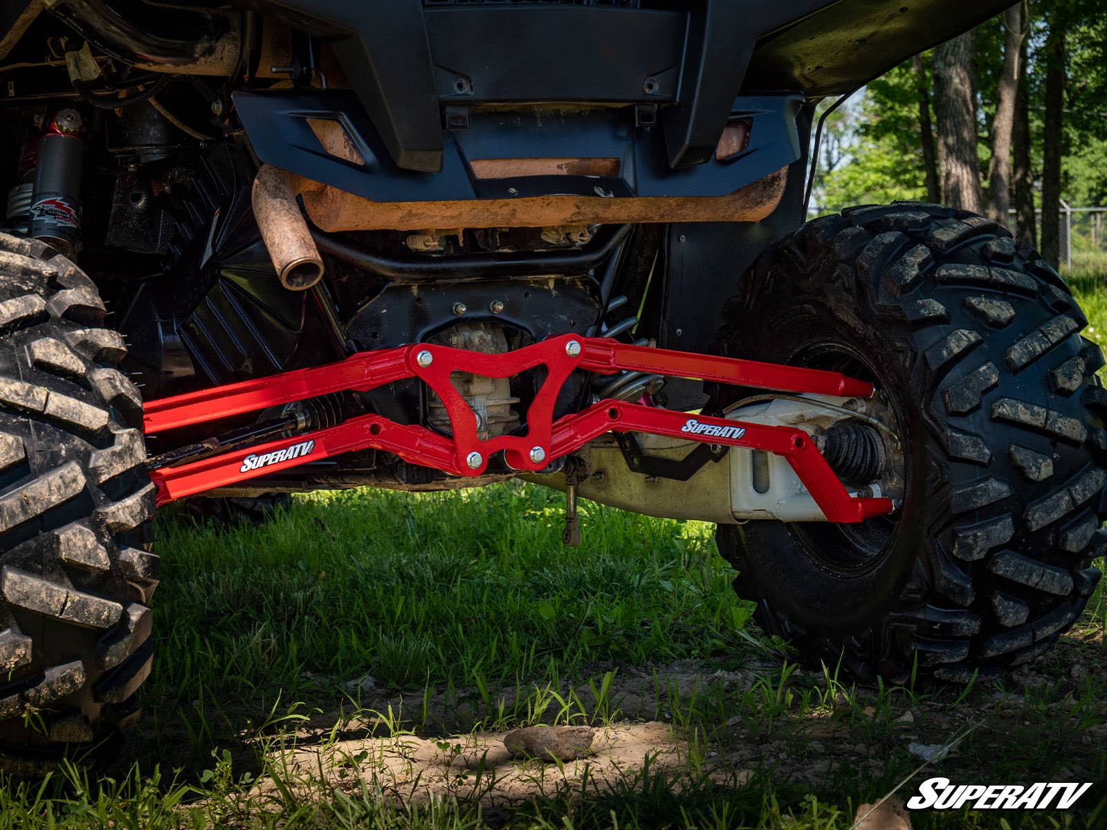 Photo of SuperATV Polaris RZR XP 900 High Clearance Boxed Radius Arms by SuperATV - Premium Radius Rods & Plates for UTVs / Side by Sides