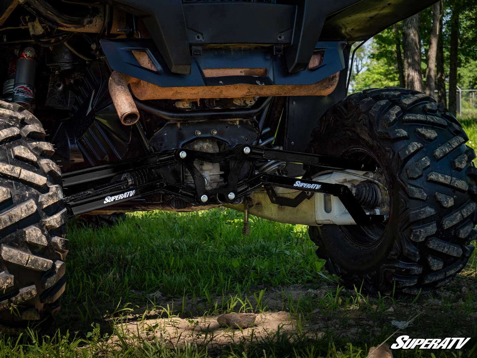 Polaris RZR XP 900 High Clearance Boxed Radius Arms - Black
