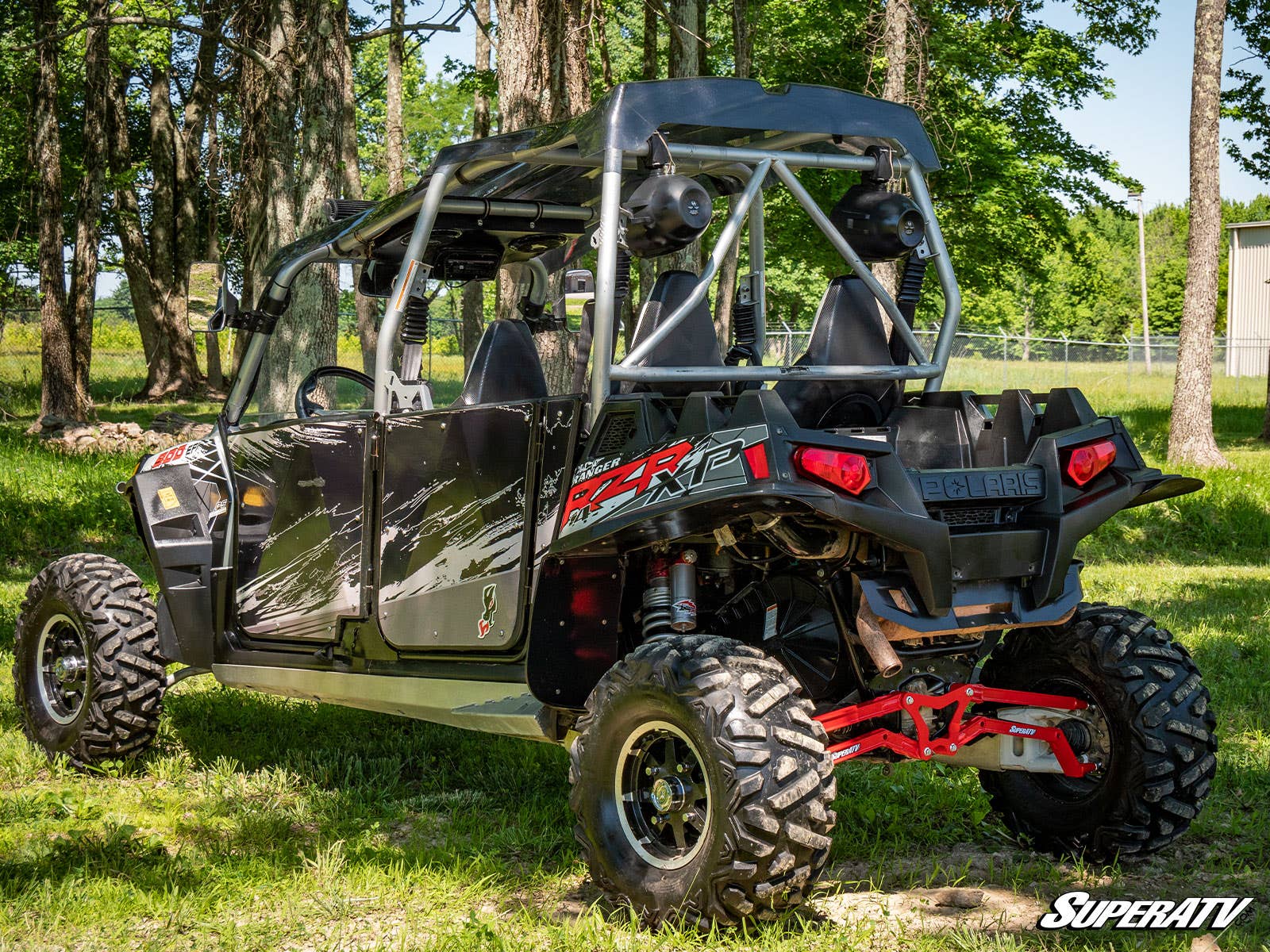 Photo of SuperATV Polaris RZR XP 900 High Clearance Boxed Radius Arms by SuperATV - Premium Radius Rods & Plates for UTVs / Side by Sides