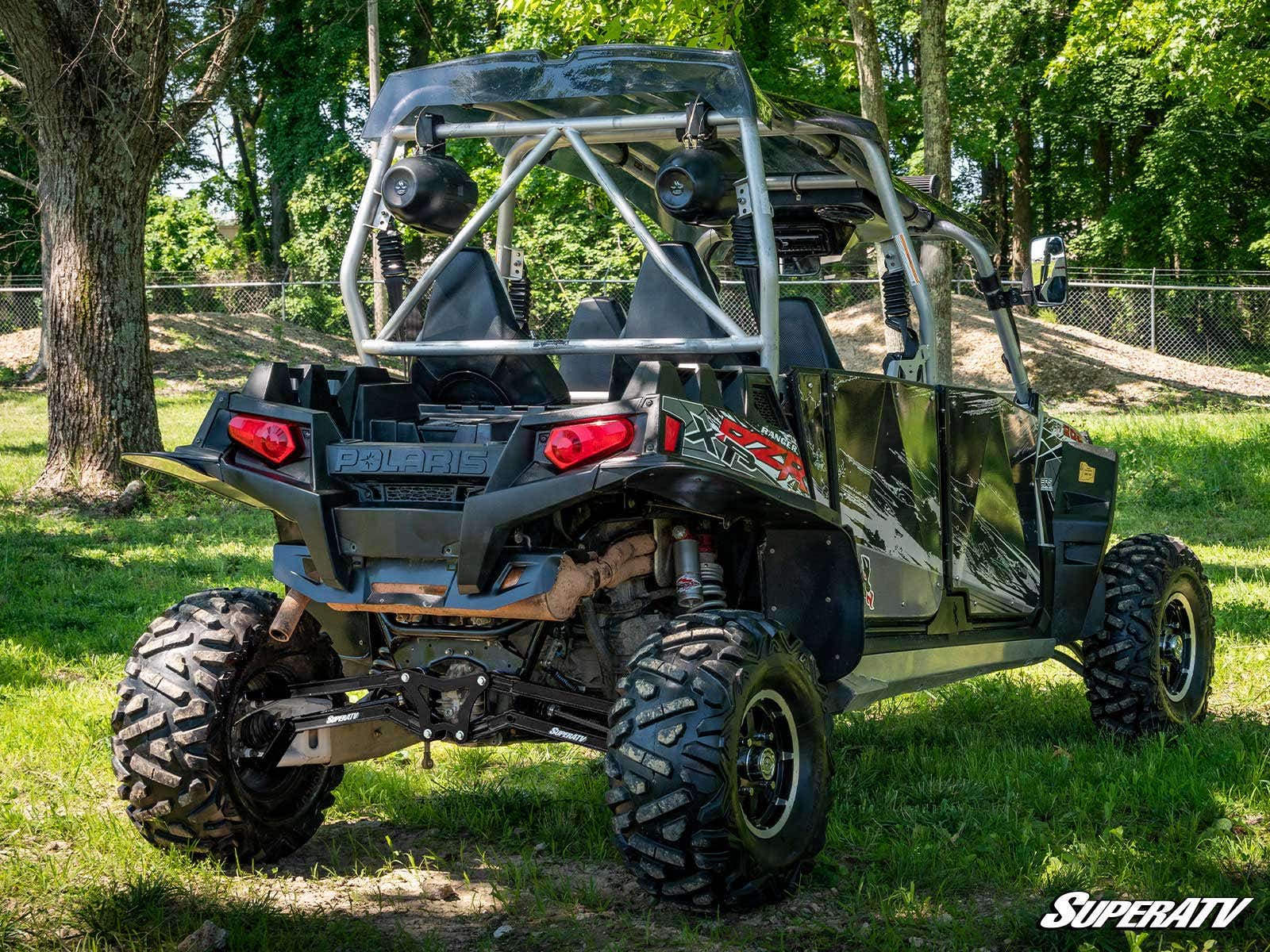 Polaris RZR XP 900 High Clearance Boxed Radius Arms - Black