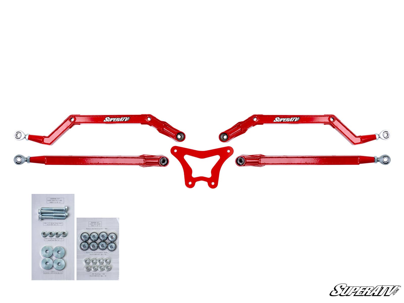Photo of SuperATV Polaris RZR XP 900 High Clearance Boxed Radius Arms by SuperATV - Premium Radius Rods & Plates for UTVs / Side by Sides