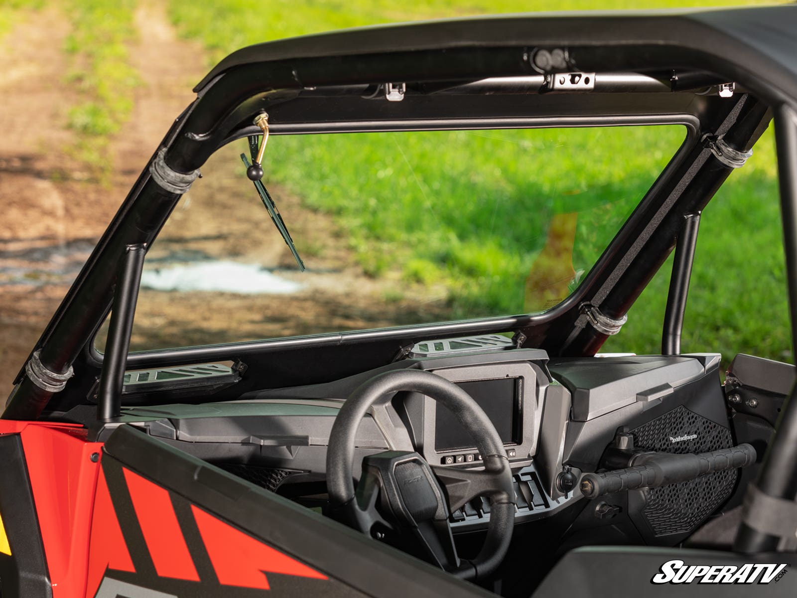 Photo of SuperATV Polaris RZR XP Glass Windshield by SuperATV - Premium Windshields for UTVs / Side by Sides
