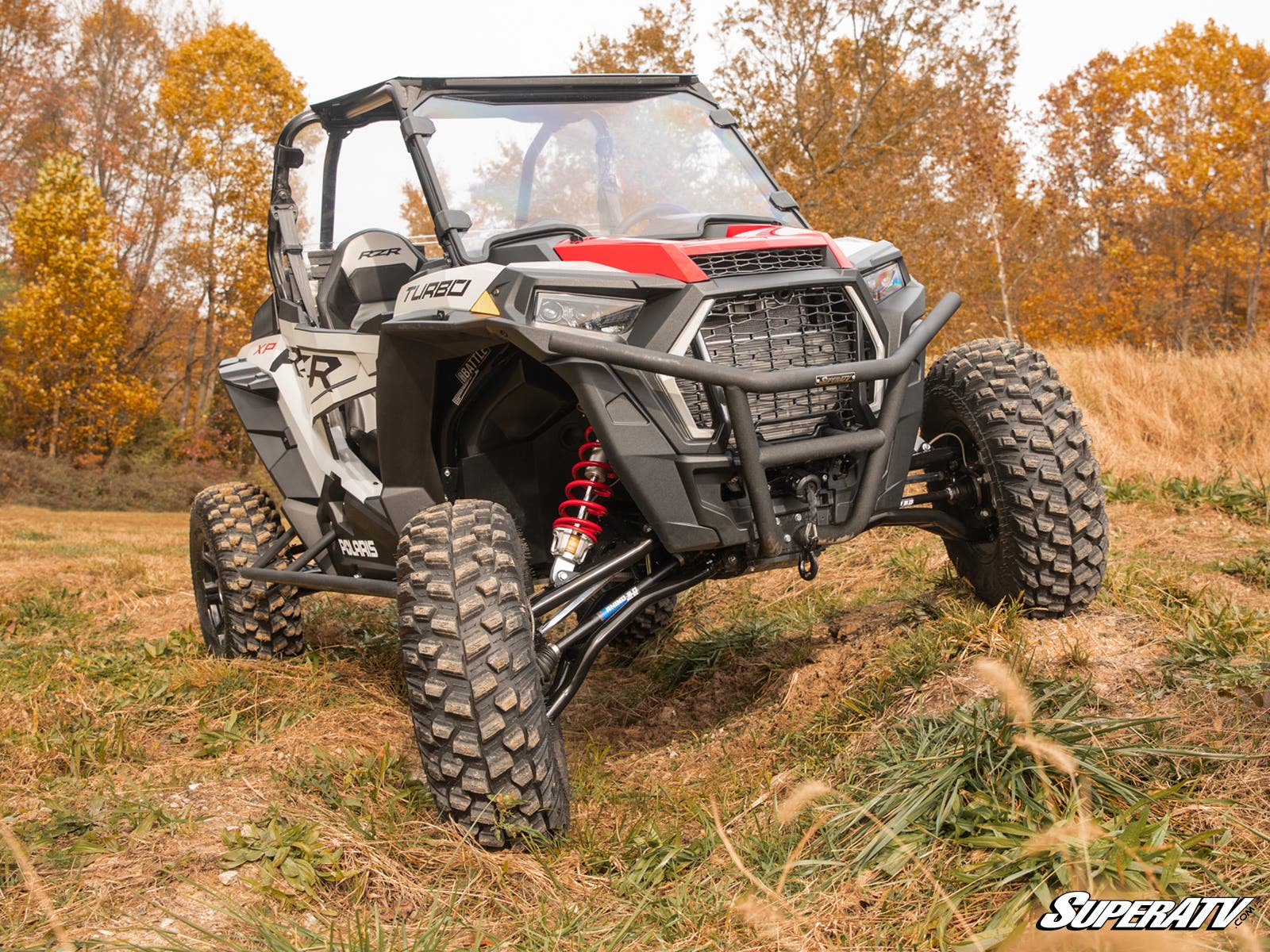 Photo of SuperATV Polaris RZR XP Turbo Atlas Pro 1.5" Forward Offset A-Arms by SuperATV - Premium A-Arms & Control Arms for UTVs / Side by Sides