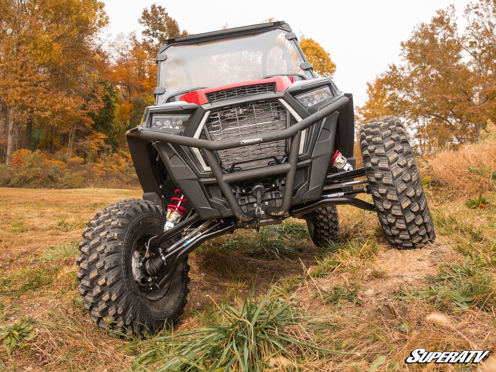 Photo of SuperATV Polaris RZR XP Turbo Atlas Pro 1.5" Forward Offset A-Arms by SuperATV - Premium A-Arms & Control Arms for UTVs / Side by Sides