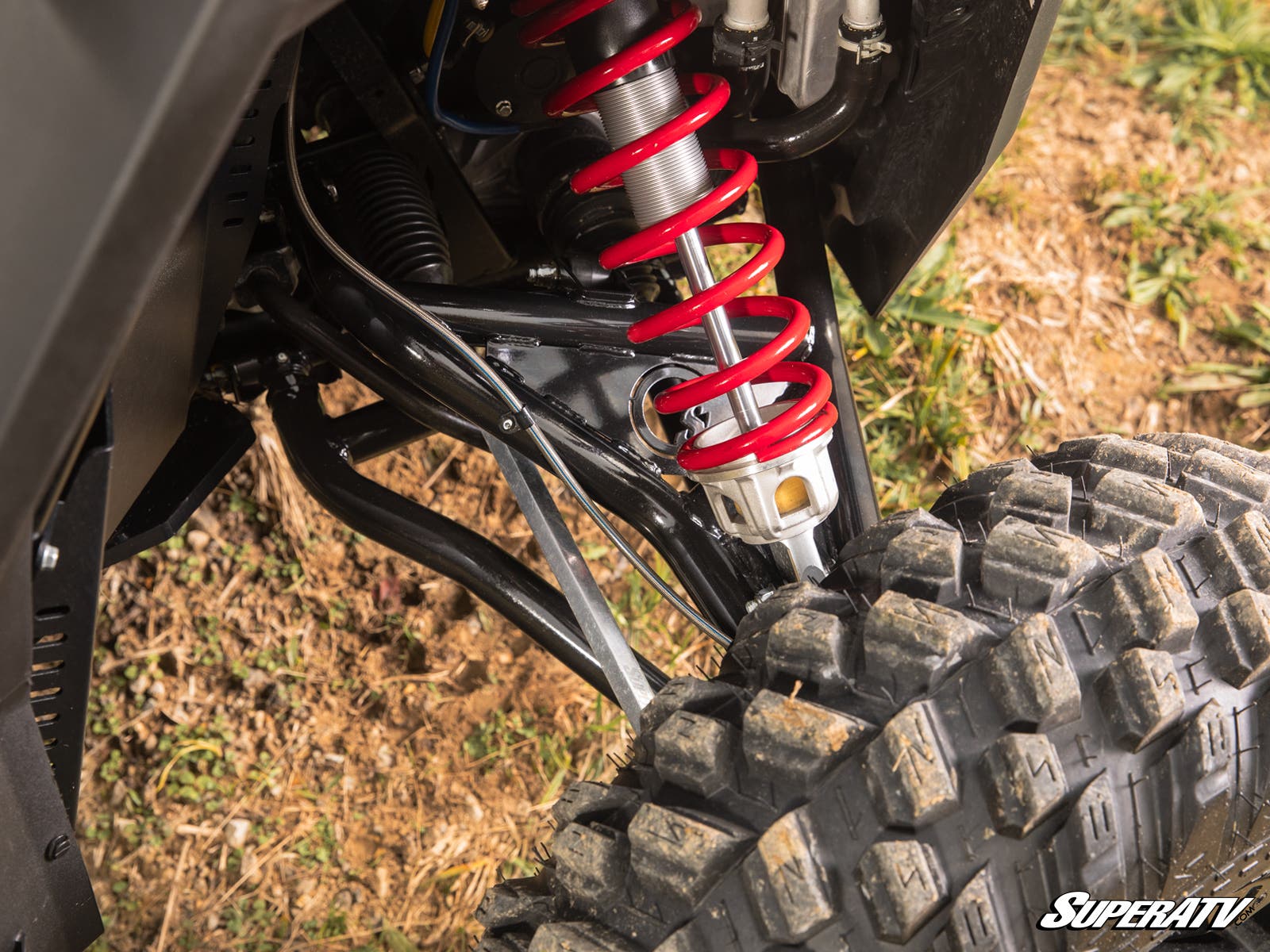 Photo of SuperATV Polaris RZR XP Turbo Atlas Pro 1.5" Forward Offset A-Arms by SuperATV - Premium A-Arms & Control Arms for UTVs / Side by Sides