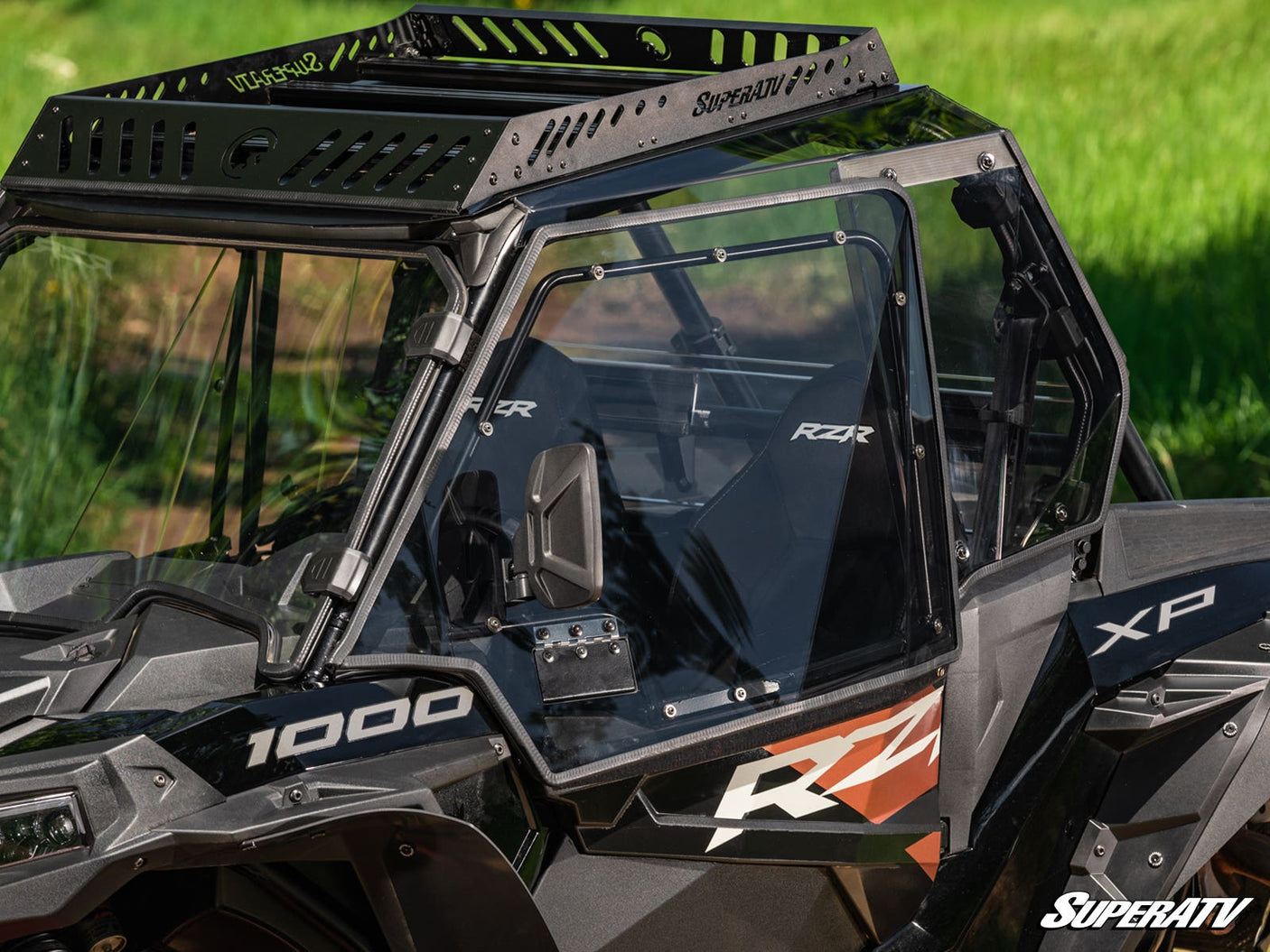 Photo of SuperATV Polaris RZR XP 1000 Hard Cab Enclosure Upper Doors by SuperATV - Premium Doors for UTVs / Side by Sides