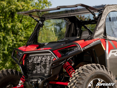 Photo of SuperATV Polaris RZR XP MaxDrive Power Flip Windshield by SuperATV - Premium Windshields for UTVs / Side by Sides