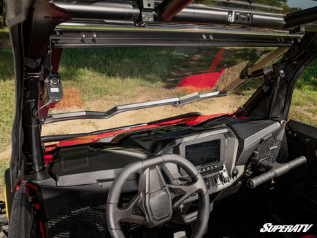 Photo of SuperATV Polaris RZR XP MaxDrive Power Flip Windshield by SuperATV - Premium Windshields for UTVs / Side by Sides