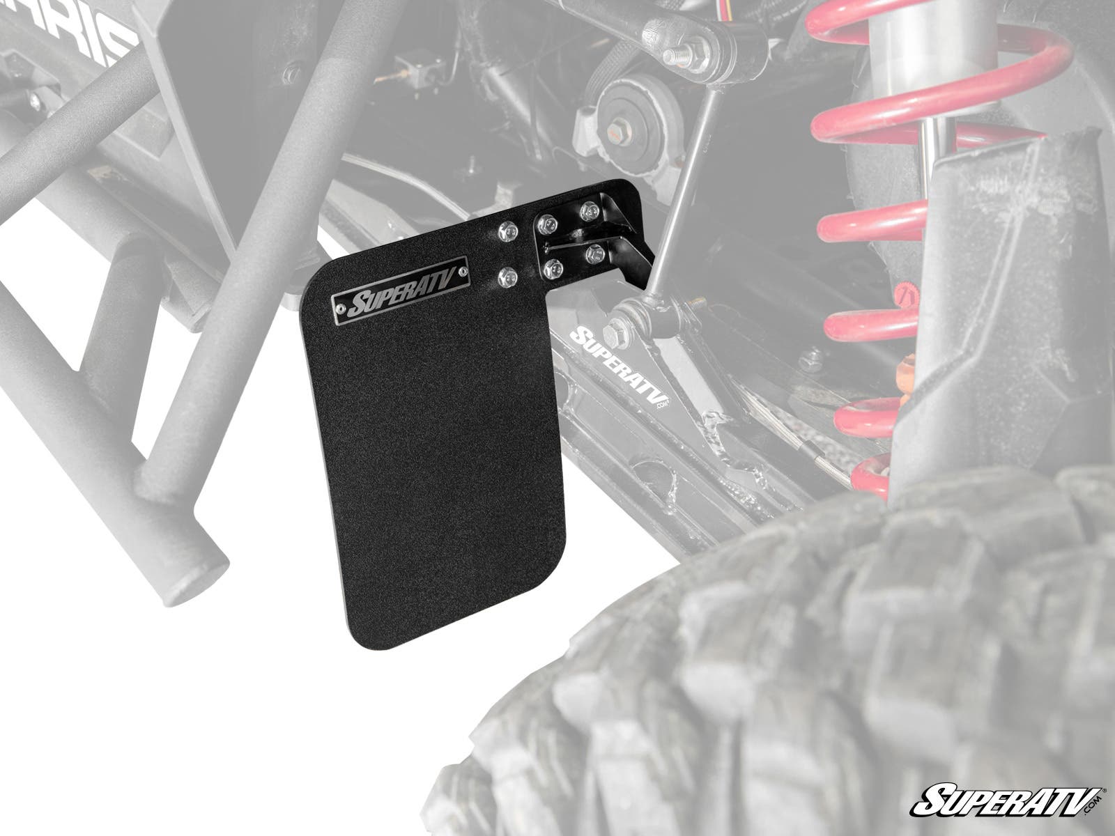 Photo of SuperATV Polaris RZR XP Turbo Mud Flaps by SuperATV - Premium Body for UTVs / Side by Sides