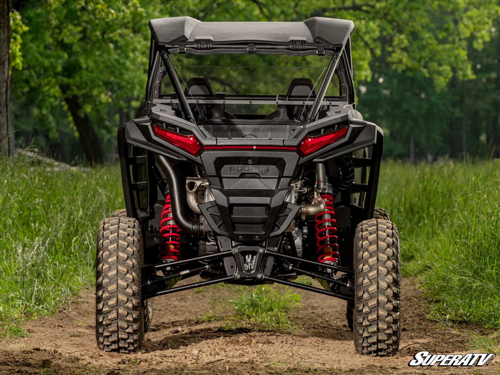 Photo of SuperATV Polaris RZR XP Rear Windshield by SuperATV - Premium Windshields for UTVs / Side by Sides