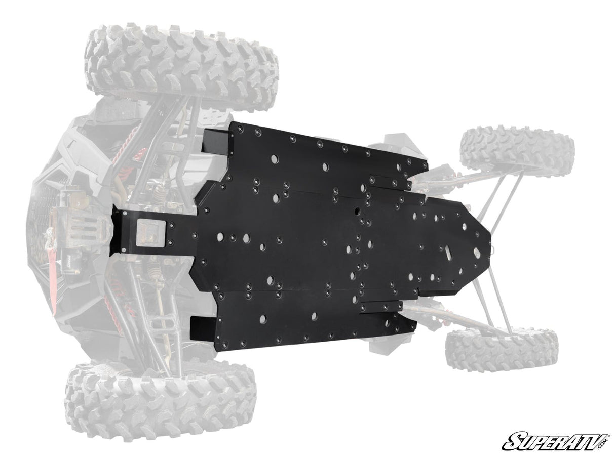 SuperATV Polaris RZR XP 4 Turbo S Full Skid Plate