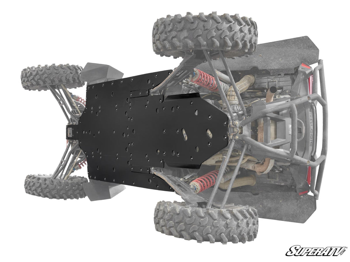 SuperATV Polaris RZR XP 4 Turbo S Full Skid Plate