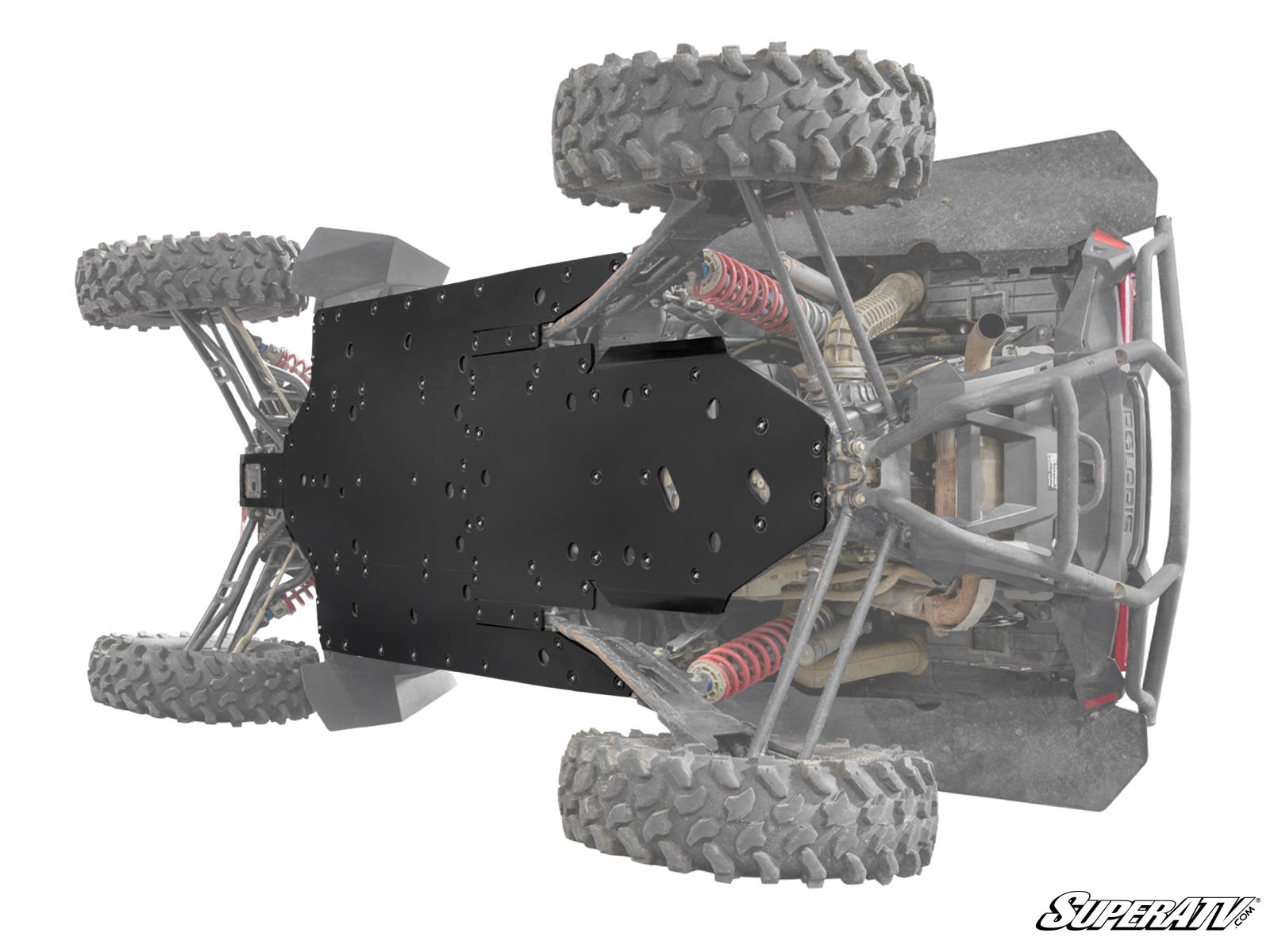 Photo of SuperATV Polaris RZR XP 4 Turbo Full Skid Plate by SuperATV - Premium Skid Plates & Guards for UTVs / Side by Sides