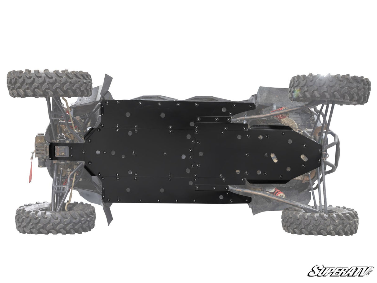 SuperATV Polaris RZR XP 4 Turbo S Full Skid Plate