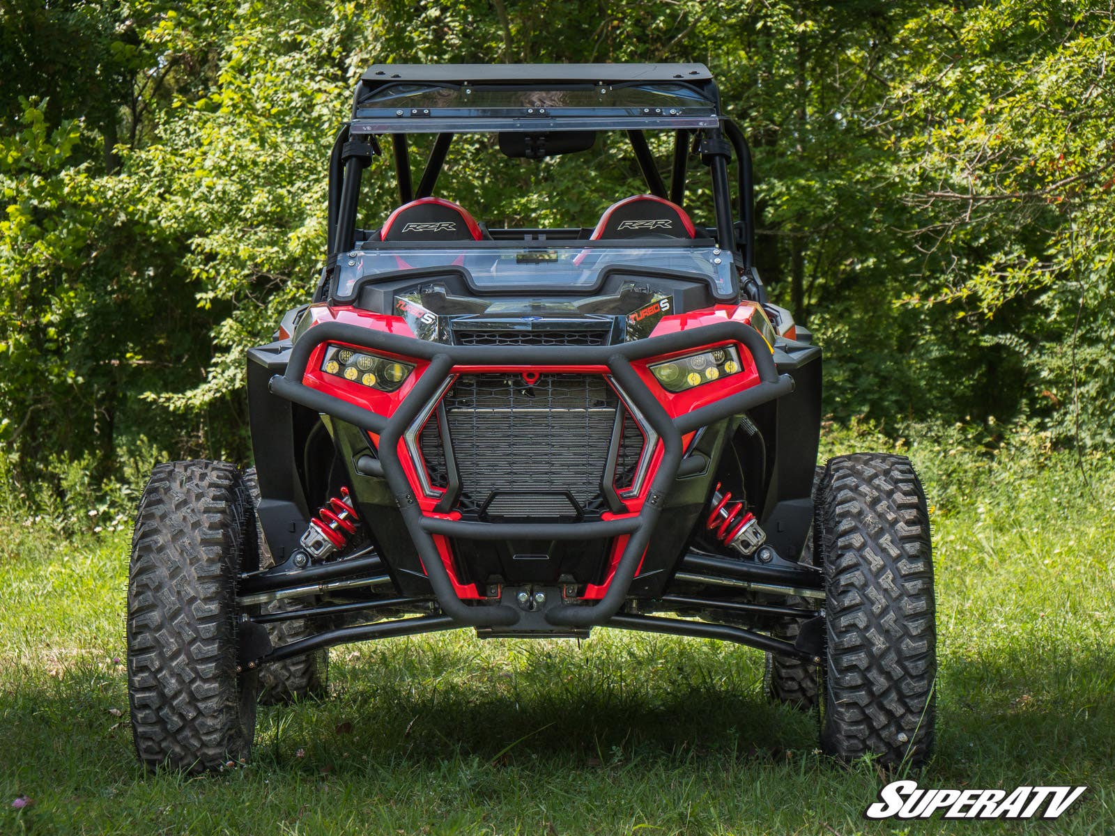 Photo of SuperATV Polaris RZR XP Turbo S Front Bumper by SuperATV - Premium Bumpers for UTVs / Side by Sides