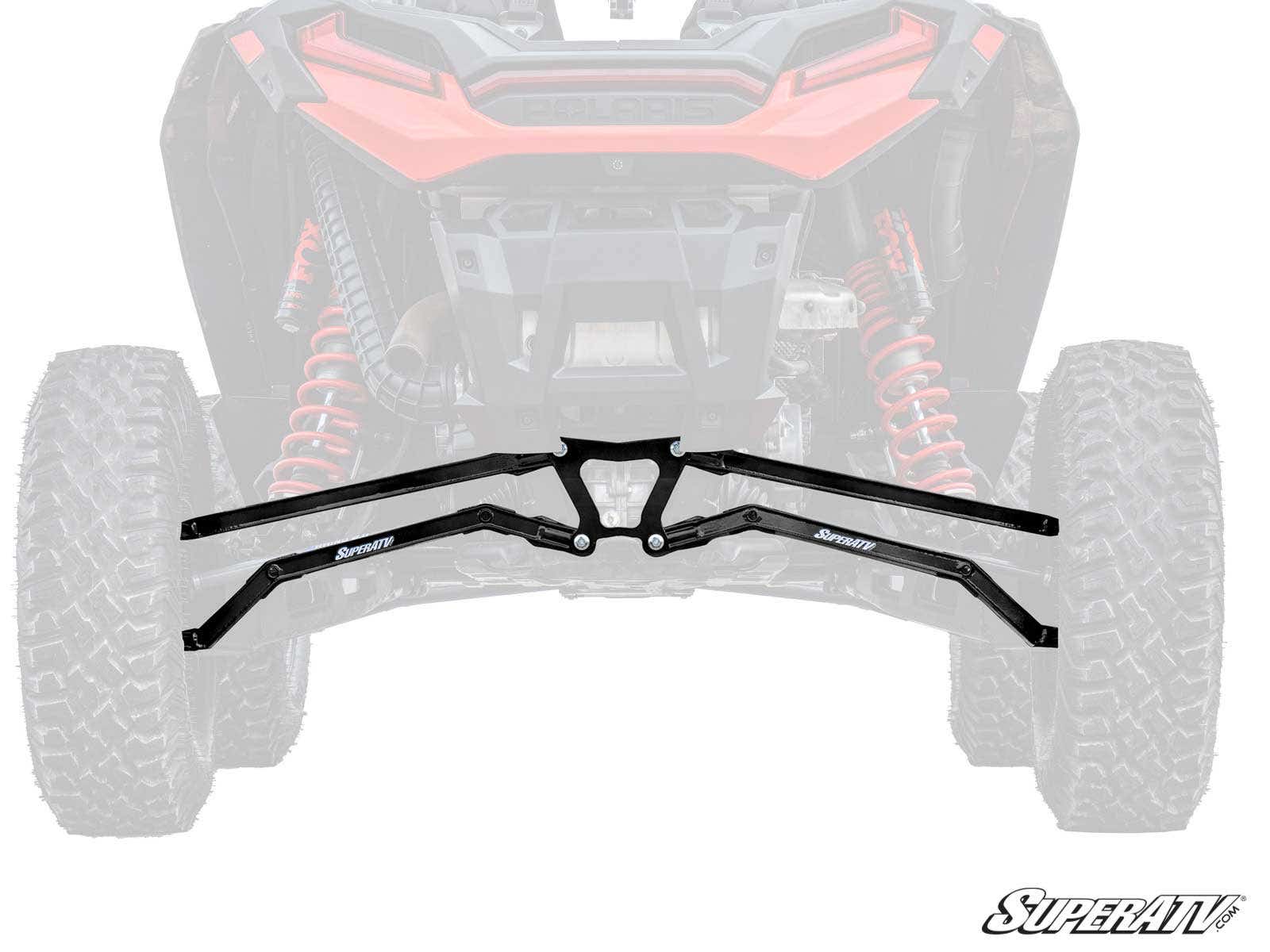 Photo of SuperATV Polaris RZR XP Turbo S Boxed High Clearance Radius Arms by SuperATV - Premium Radius Rods & Plates for UTVs / Side by Sides