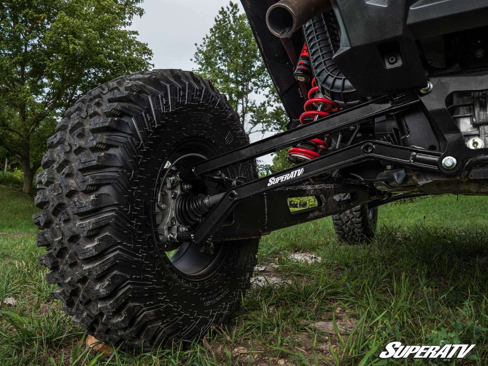 Photo of SuperATV Polaris RZR XP Turbo S Boxed High Clearance Radius Arms by SuperATV - Premium Radius Rods & Plates for UTVs / Side by Sides