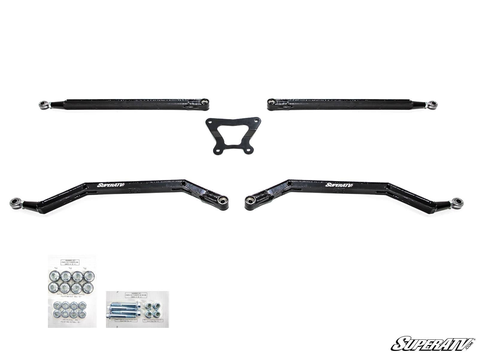 Photo of SuperATV Polaris RZR XP Turbo S Boxed High Clearance Radius Arms by SuperATV - Premium Radius Rods & Plates for UTVs / Side by Sides