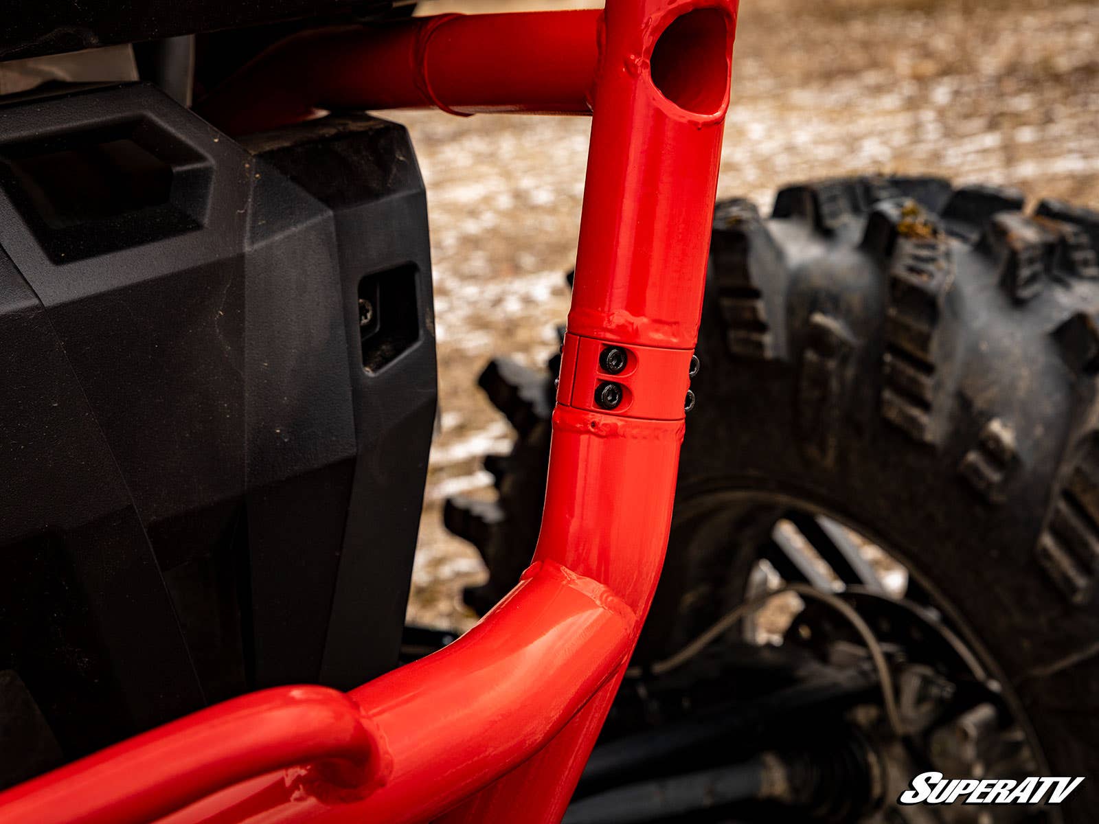 Photo of SuperATV Polaris RZR XP S Turbo Rear Bumper by SuperATV - Premium for UTVs / Side by Sides