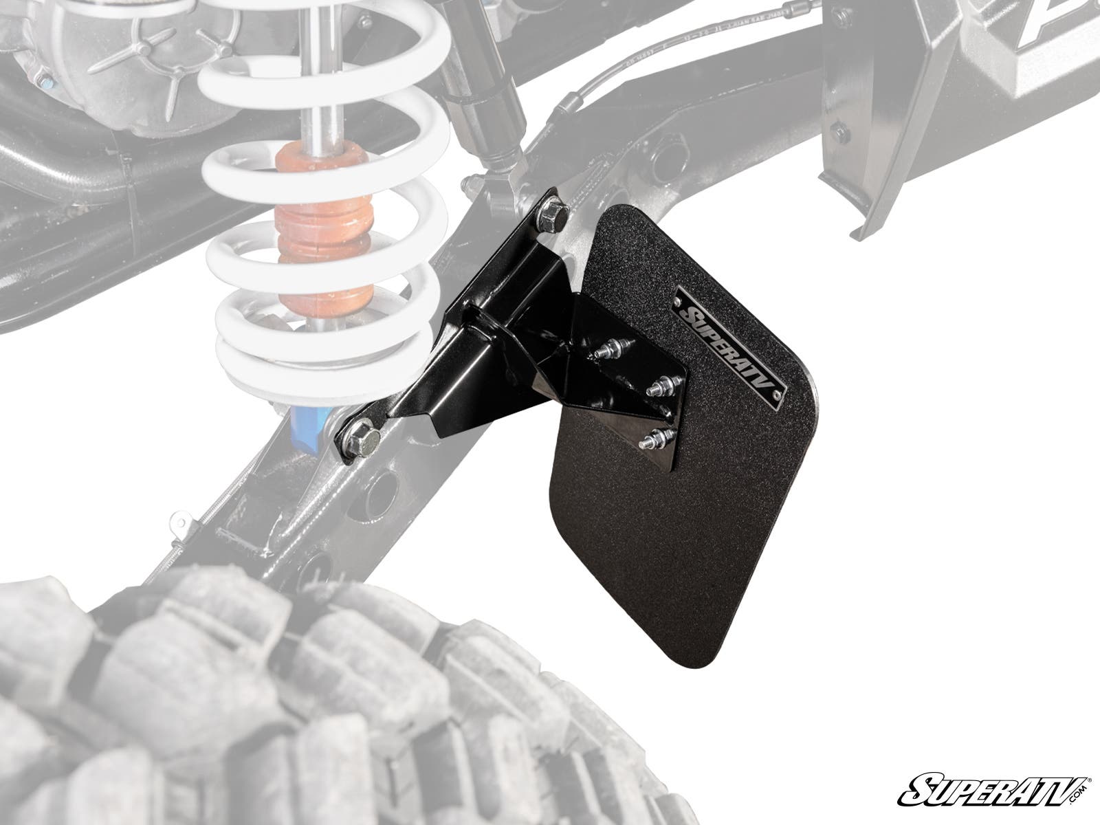 Photo of SuperATV Polaris RZR XP Turbo S Mud Flaps by SuperATV - Premium Mud Flaps for UTVs / Side by Sides