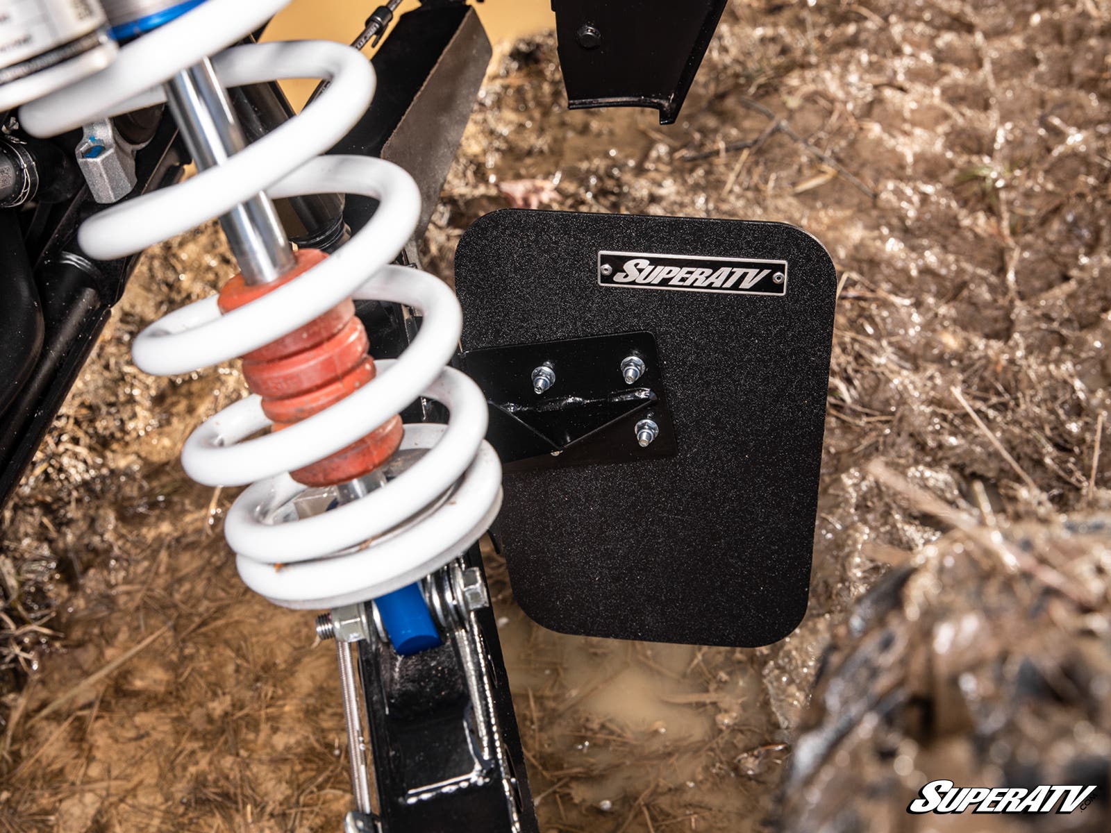 Photo of SuperATV Polaris RZR XP Turbo S Mud Flaps by SuperATV - Premium Mud Flaps for UTVs / Side by Sides