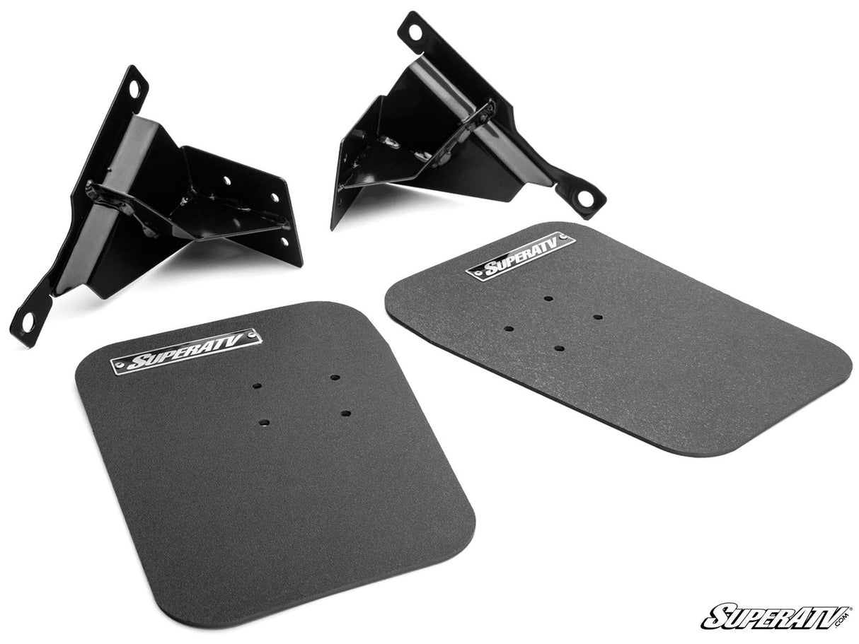 SuperATV Polaris RZR XP Turbo S Mud Flaps