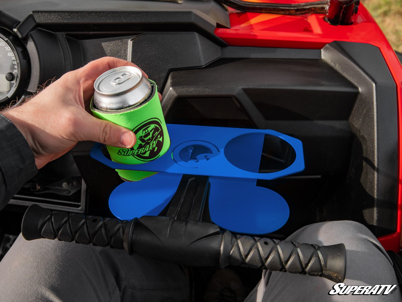 Photo of SuperATV Polaris RZR Grab Bar Cup Holder by SuperATV - Premium Heaters for UTVs / Side by Sides