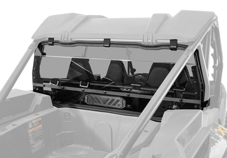 Polaris RZR XP Rear Vented Windshield - Light Tint
