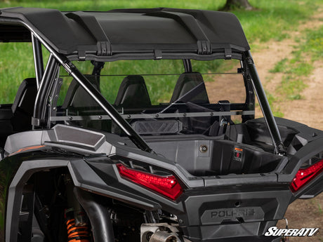 Polaris RZR XP Rear Vented Windshield - Light Tint