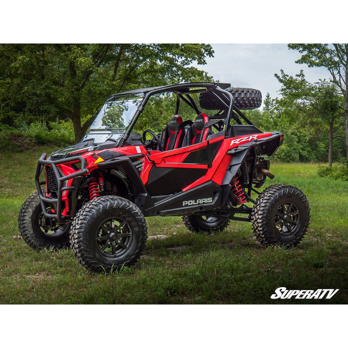 Polaris RZR Turbo S Scratch Resistant Flip Windshield