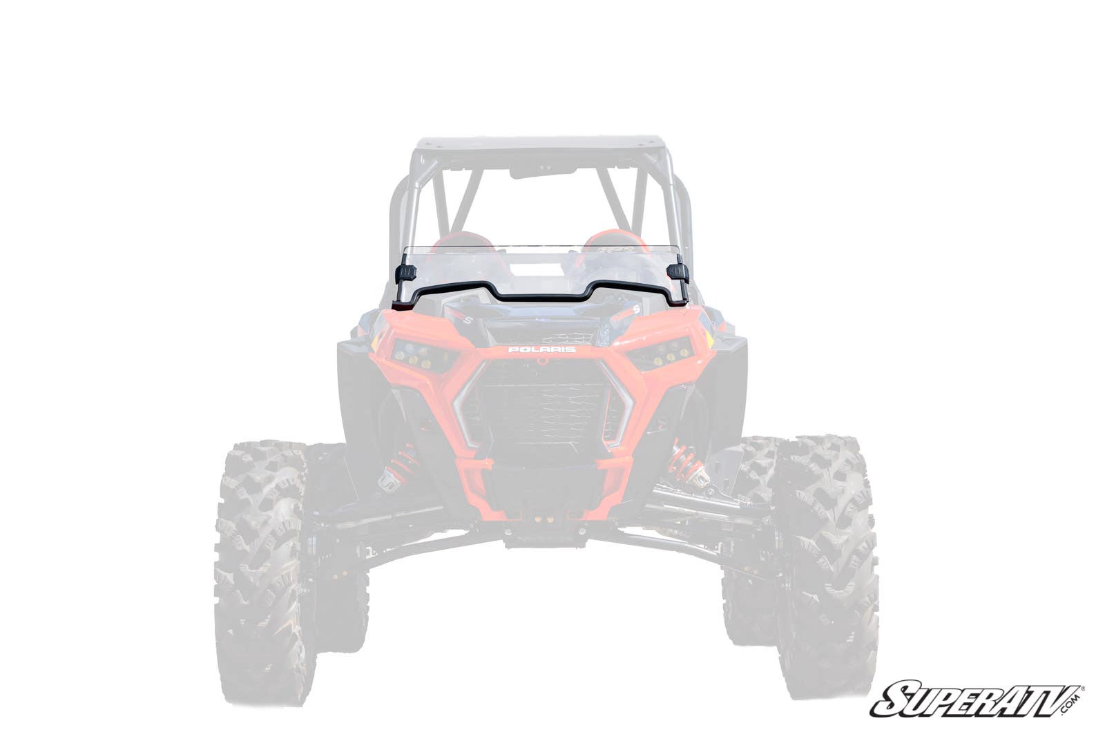 Photo of SuperATV Polaris RZR Trail 900 Scratch-Resistant Half Windshield by SuperATV - Premium Windshields for UTVs / Side by Sides