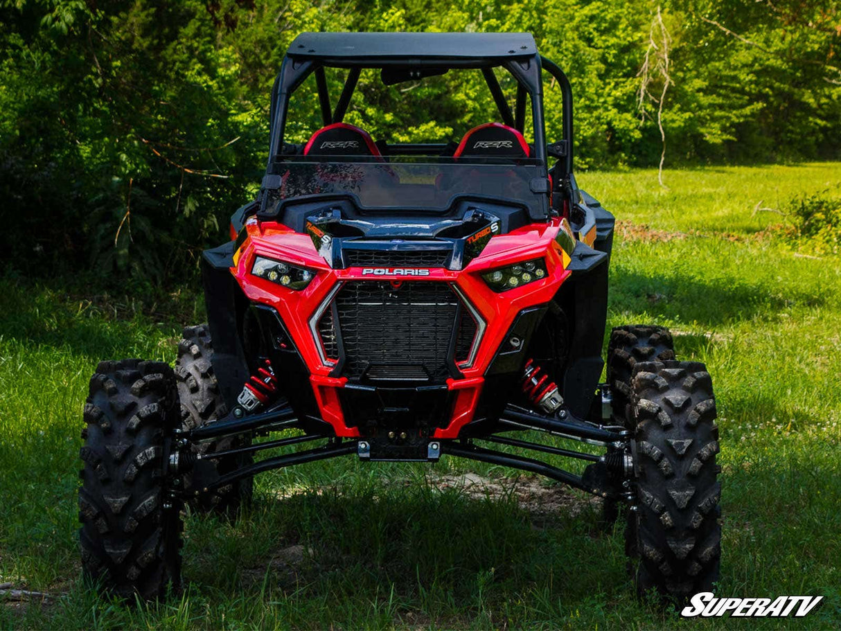 SuperATV Polaris RZR Trail S 1000 Scratch-Resistant Half Windshield