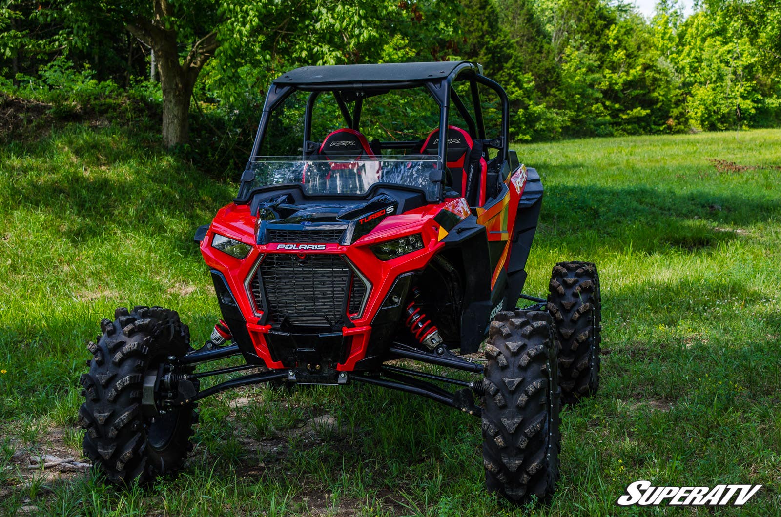 Photo of SuperATV Polaris RZR S 1000 Half Windshield by SuperATV - Premium Windshields for UTVs / Side by Sides