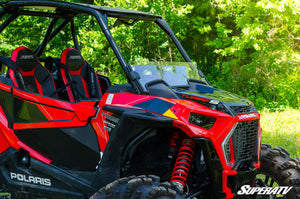 SuperATV Polaris RZR Trail S 1000 Scratch-Resistant Half Windshield