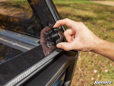 Photo of SuperATV Polaris Xpedition ADV Rear Flip Windshield by SuperATV - Premium Windshields for UTVs / Side by Sides