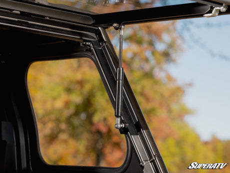 Photo of SuperATV Polaris Xpedition ADV Rear Flip Windshield by SuperATV - Premium Windshields for UTVs / Side by Sides