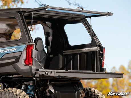 Photo of SuperATV Polaris Xpedition ADV Rear Flip Windshield by SuperATV - Premium Windshields for UTVs / Side by Sides