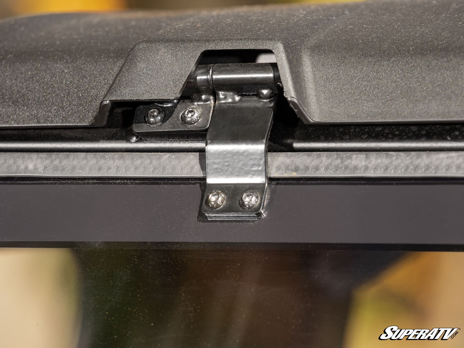 Photo of SuperATV Polaris Xpedition ADV Rear Flip Windshield by SuperATV - Premium Windshields for UTVs / Side by Sides