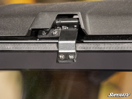 Photo of SuperATV Polaris Xpedition ADV Rear Flip Windshield by SuperATV - Premium Windshields for UTVs / Side by Sides