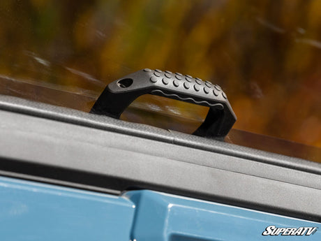 Photo of SuperATV Polaris Xpedition ADV Rear Flip Windshield by SuperATV - Premium Windshields for UTVs / Side by Sides