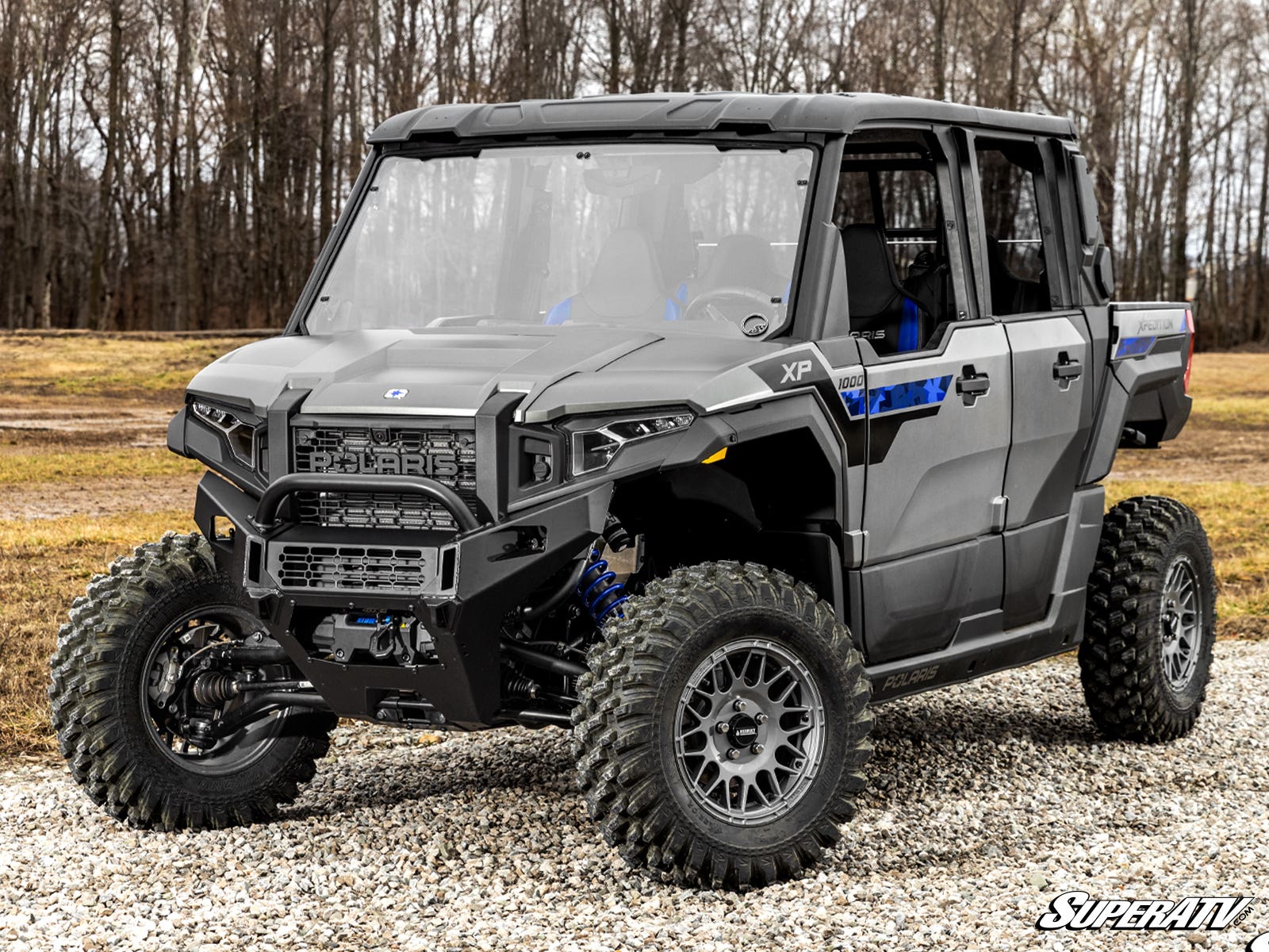 Photo of SuperATV Polaris Xpedition Full Windshield by SuperATV - Premium Windshields for UTVs / Side by Sides
