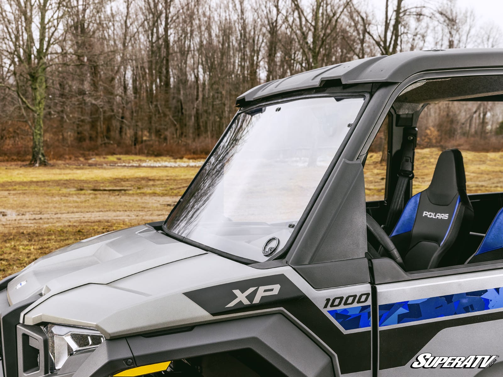 Photo of SuperATV Polaris Xpedition Full Windshield by SuperATV - Premium Windshields for UTVs / Side by Sides