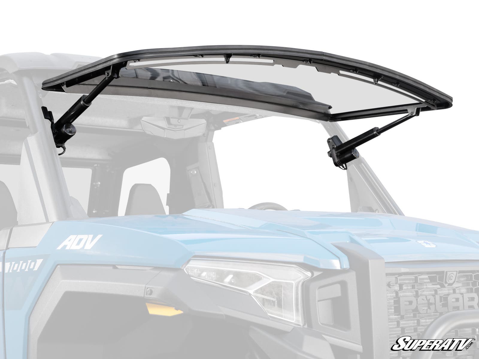 Photo of SuperATV Polaris Xpedition MaxDrive Power Flip Windshield by SuperATV - Premium Windshields for UTVs / Side by Sides