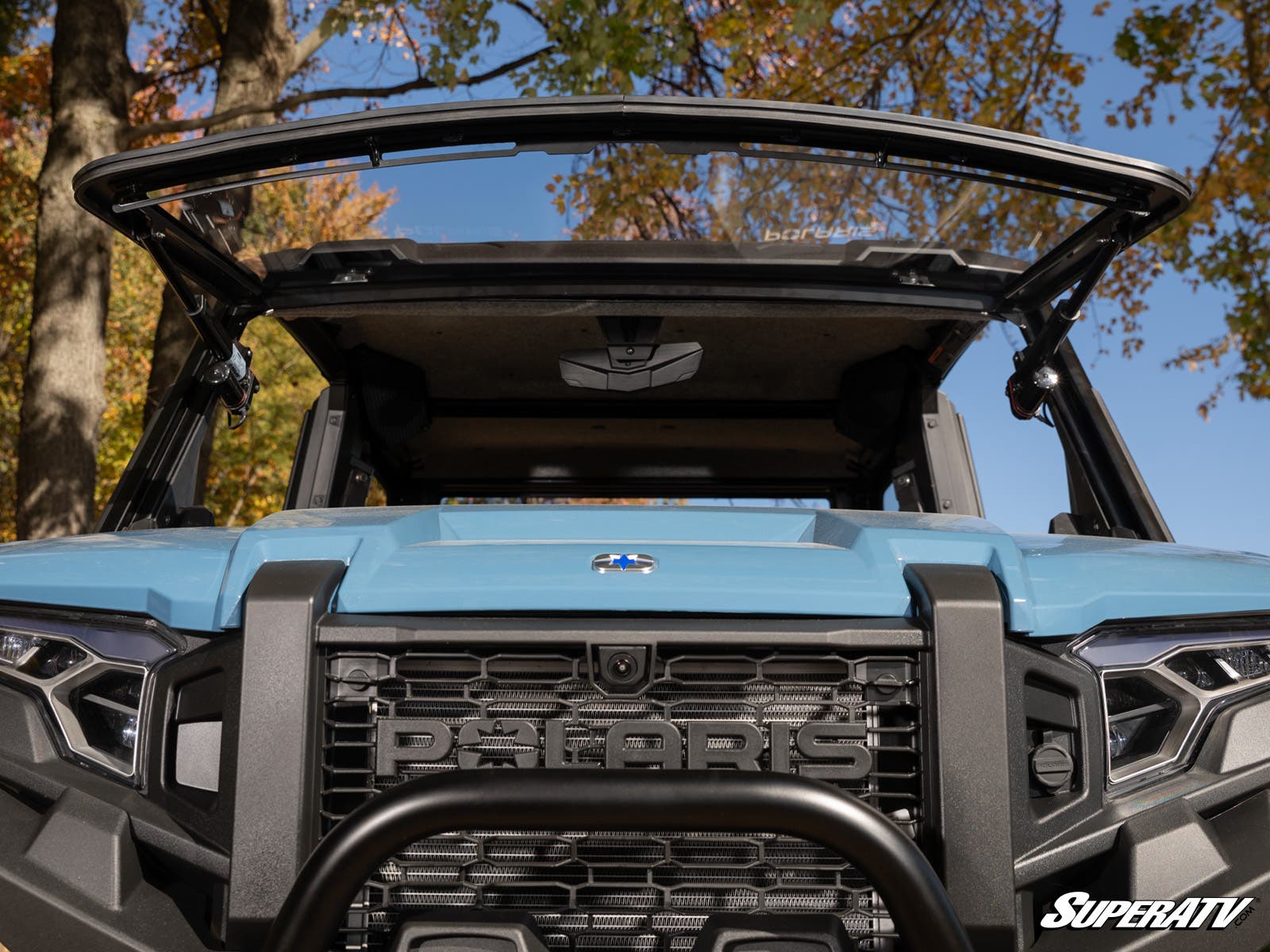 Photo of SuperATV Polaris Xpedition MaxDrive Power Flip Windshield by SuperATV - Premium Windshields for UTVs / Side by Sides
