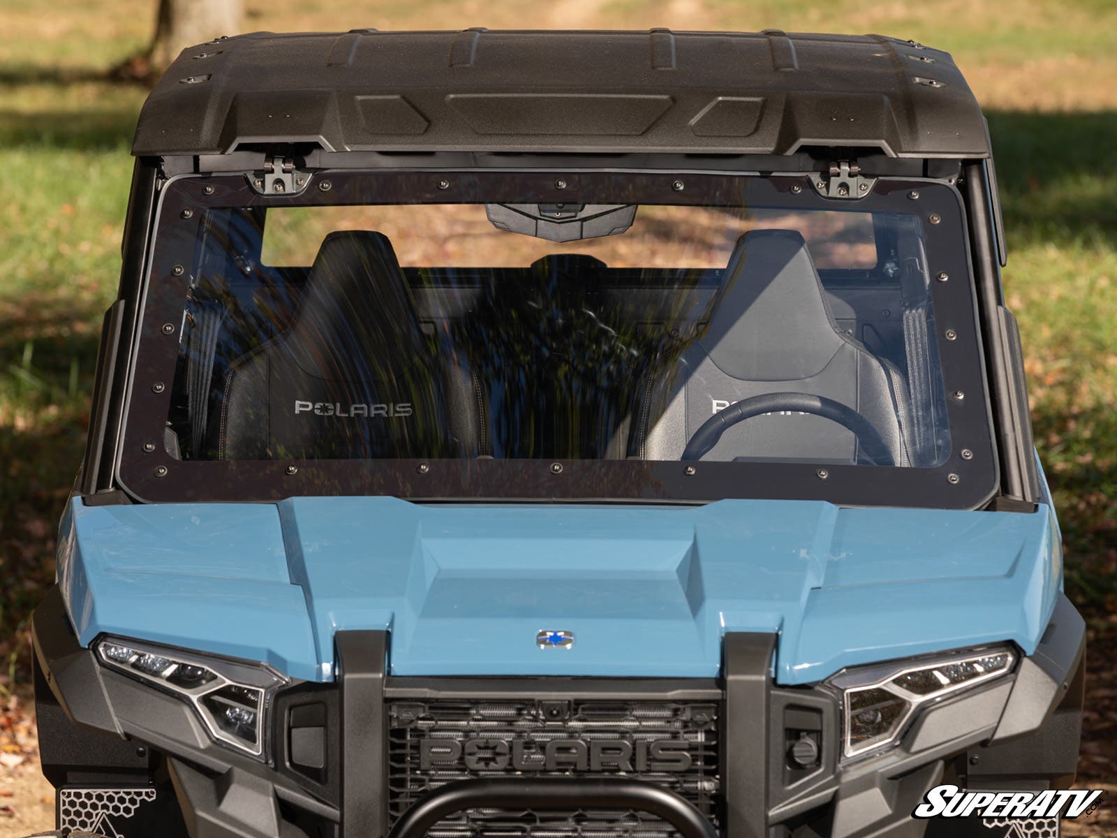 Photo of SuperATV Polaris Xpedition MaxDrive Power Flip Windshield by SuperATV - Premium Windshields for UTVs / Side by Sides