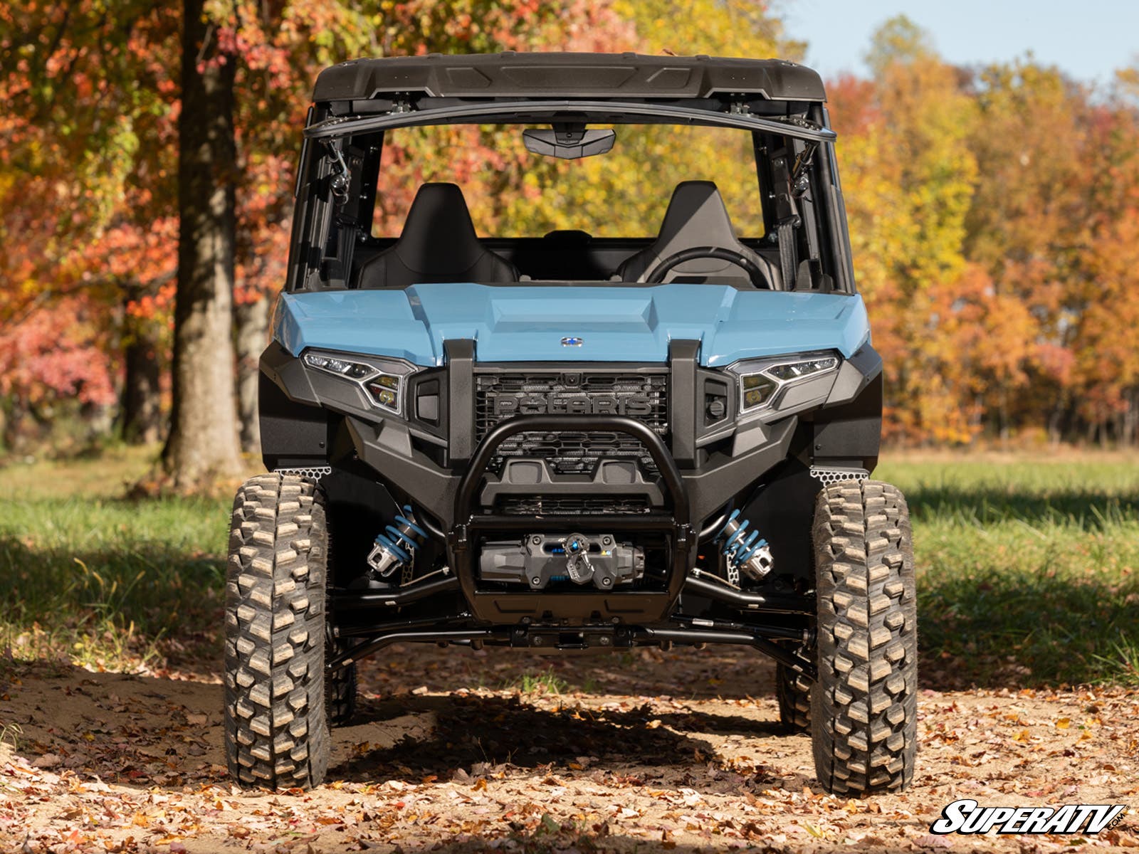 Photo of SuperATV Polaris Xpedition MaxDrive Power Flip Windshield by SuperATV - Premium Windshields for UTVs / Side by Sides