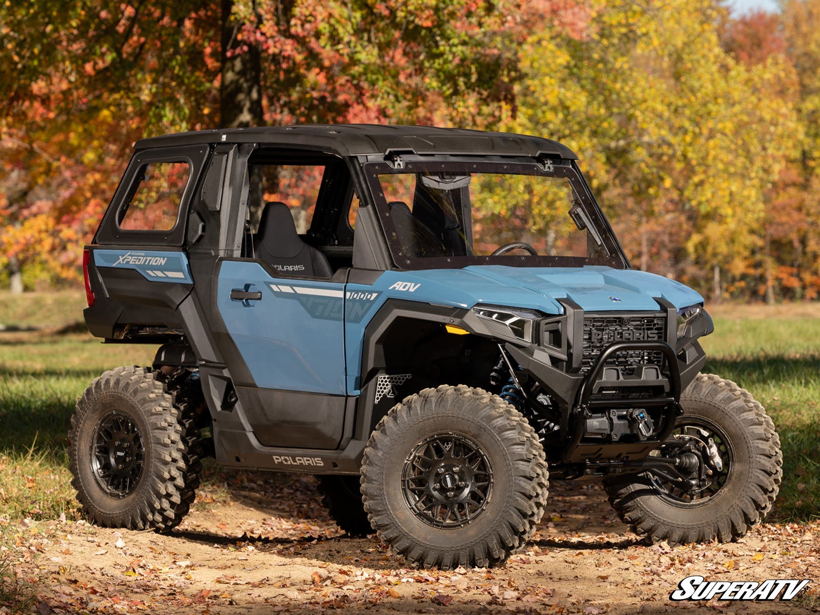 Photo of SuperATV Polaris Xpedition MaxDrive Power Flip Windshield by SuperATV - Premium Windshields for UTVs / Side by Sides