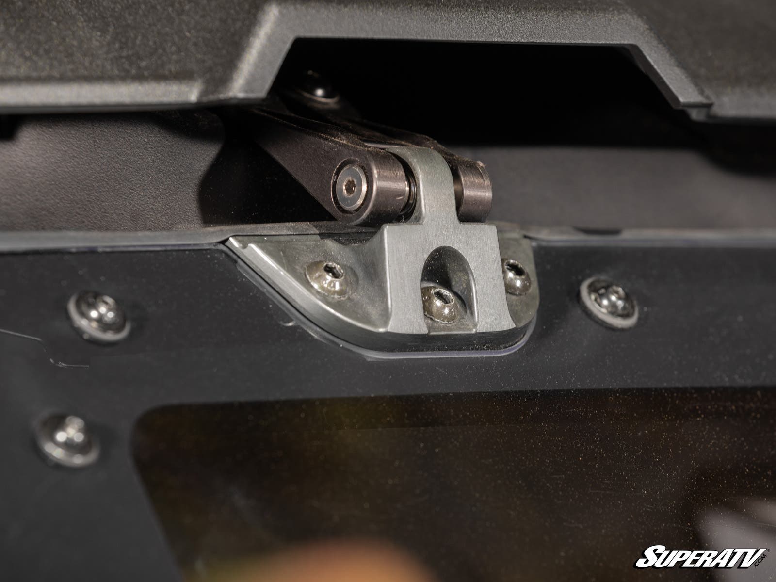 Photo of SuperATV Polaris Xpedition MaxDrive Power Flip Windshield by SuperATV - Premium Windshields for UTVs / Side by Sides