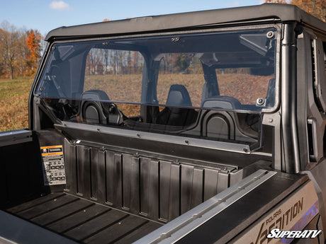 Photo of SuperATV Polaris Xpedition XP Rear Windshield by SuperATV - Premium Windshields for UTVs / Side by Sides